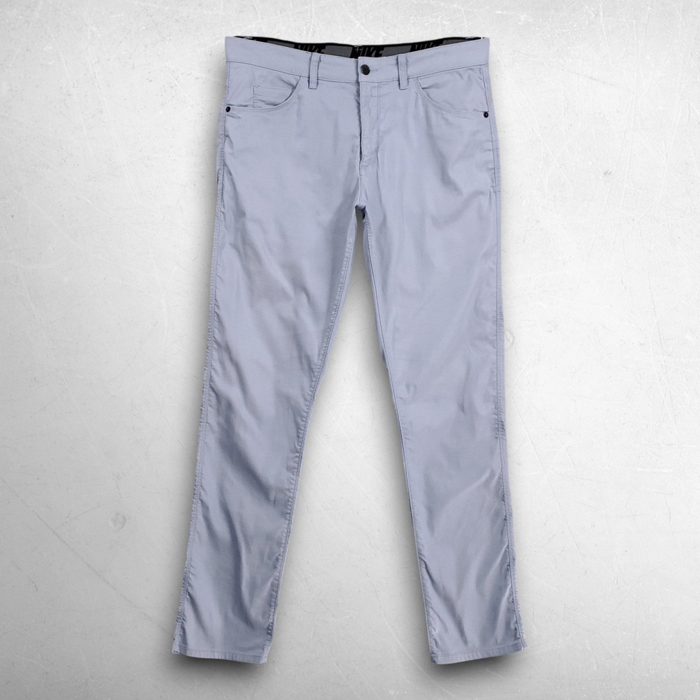 Nike Dri-FIT Slim Fit Golf Pants Men 32x32 Blue Athleisure Streetwear Minimalist